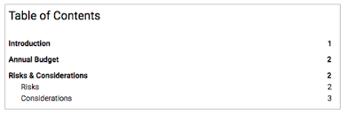 Oh wie gut es sich anfühlt, wenn word das. Endlich Inhaltsverzeichnis Mit Seitenzahlen Fur Google Docs