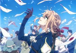 Violet Evergarden Official Art Violet Evergarden Anime Violet Violet Evergreen