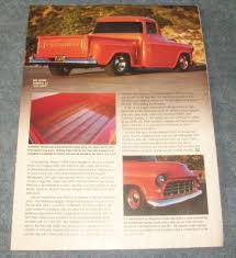 Image result for Gold Comet Orange 1955 Truck