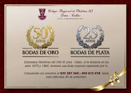 Las bodas de plata del comercio samonense. Bodas De Oro Y Bodas De Plata Queridos Colegio Regional De Obstetras Iii Lima Callao 2019 2022 Facebook