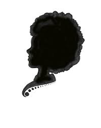 Black And White African American Clip Art African American Girl Archives Eclectic Cycle Black Woman Silhouette Afro Tattoo Black And White Prints