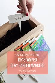Maybe you would like to learn more about one of these? Diy Stamped Clay Garden Markers