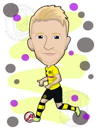 Marco Reus- Borussia Dortmund Cartoon
