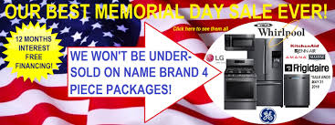 memorial day kitchen appliance packages