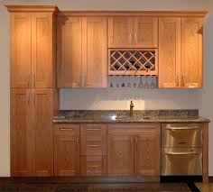 Add some daring, adventourous and romantic elements in your kitchen with pops of red. Red Oak