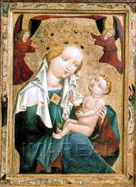 Hl Maria Mit Kind 1445 1455 Hluboka Nad Vltavou Tschechien Alsova Jihoceska Galerie Http Tarvos Imareal Oeaw Ac At Server Images 7013 Art Painting Image