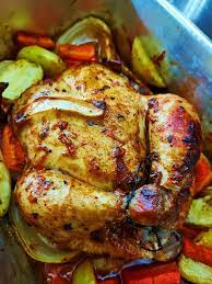 Dalam mangkuk, aduk ayam, bawang putih, kayu manis, jinten, 1 sendok teh garam, dan 1/4 sendok teh lada; Resepi Ayam Panggang Black Pepper Sedap Dan Juicy Rasa Perapannya Sampai Ke Dalam Isi Port Makan