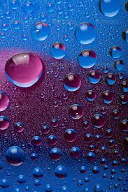 Blue And Pink Water Droplets Background Water Droplets Art Water Droplets Photography Water Drop Photography