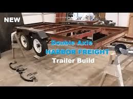 See full list on wikihow.com Harbor Freight Diy Double Axle Trailer Phase Ii Vid 1 Of 2 Youtube