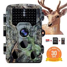Memburu Trail Camera Hunting Game Camera 16mp 1080p Scouting Security Trail Deer Camera With 120 Wider Sensing Angle Low Glow Infrared Night Vision Ip66 Waterp Game Cameras Trail Camera Night Vision