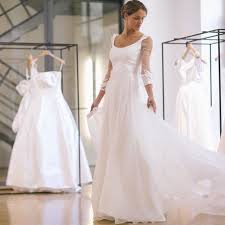 Slim Long See Through Sleeves Wedding Dress With Leaves Ornaments And Long Train Of Silk Organza By Giusep Wedding Dress Sleeves Wedding Dresses Organza Skirt