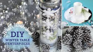 Diy Winter Wonderland Table Centerpieces Fake Snow Balsacircle Com Winter Wonderland Centerpieces Diy Christmas Table Winter Centerpieces