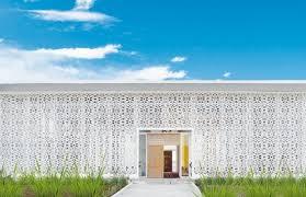 Mosquee Benslimane Une Resille En Beton En Guise D Horizon Spirituel Architecture Religieuse Architecture Mosquee