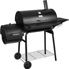 New Royal Gourmet Bbq Charcoal Grill And Offset Smoker 30 L 800 Square Inch Outdoor For Camping Black Home Kitchen 107 Desain Desain Interior Interior