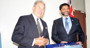 A deputy prime minister or vice prime minister is, in some countries, a government minister who can take the position of acting prime minister when the prime minister is temporarily absent. Fiji Sun Deputy Prime Minister Winston Peters