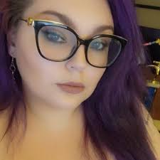 Daughter trying out makeup looks