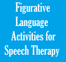 Figurative language occurs when the writer's words have deeper meaning than the literal language. Figurative Language And Idiom Activities For Speech Therapy Speech And Language Kids