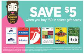 Save money on your shopping buying discount gift cards at giftcardplace.com! Expired Food City Buy 50 Select Gift Cards For 45 Lowe S Belk Academy Chili S Darden Texas Roadhouse Gc Galore