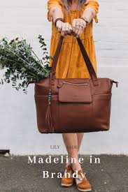 *review of the lily jade diaper bag ~ madeline in brandy* lily jade website this is the video for both madeline and meggan lily jade diaper bag. The Madeline In Brandy Lily Jade Diaper Bag Bags Leather Diaper Bags