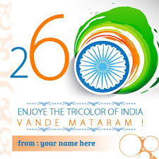 Divya bharati* full name : 26 January Happy Republic Day Images Name