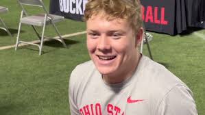 Ohio State QB Devin Brown talks about his recruitment, enrolling at OSU  early