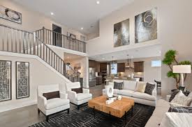 Drees Homes Bennett Two Story Family Room With Stairs To The Second Level Home Family Room Custom Homes