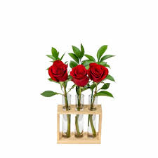 Read reviews, view photos, see special offers, and contact kroger directly on the knot. Three Tube Vase Rose Arrangement 3 Stem King Soopers