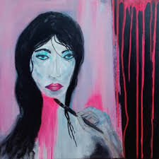 Elisa Day, Painting by Vanja Zanze