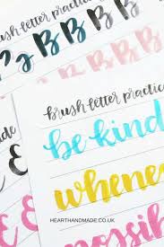 Letter practice guide free and paid brush lettering practice sheets and notepads. 65 Best Hand Lettering Worksheets Sarah Titus From Homeless To 8 Figures