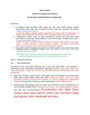 Pertanyaan tentang laporan keuangan konsolidasi metode ekuitas dan metode biaya sangatlah mirip terutama bagi perusahaan yang memiliki saham hampir 90% terhadap anak perusahaan. Tanya Jawab Laporan Keuangan Konsolidasi I Docx Tanya Jawab Laporan Keuangan Konsolidasi I D3 Akuntansi Undip Psdku Di Pekalongan Efa Melani 1 Course Hero