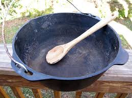 This cast iron dutch oven is seasoned in the factory, where an electrostatic spray system coats it with oil right before heating it inside a commercial oven at very high temperatures. How To Restore And Season A Cast Iron Dutch Oven