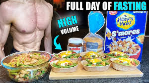 High volume foods leave you full and satisfied. 2100 Calorie Full Day Of Intermittent Fasting For Fat Loss High Volume Recipes Youtube