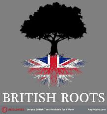 British Roots A Design Dedicated To Those Of Us With Roots In Britain