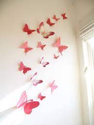 Pin By Alicia Francis On Maybe In 2021 3d Butterfly Wall Art Paper Wall Decor Butterfly Wall Art
