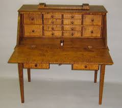 Curly Maple Drop Front Fly Tying Desk Fly Tying Desk Antique Desk Basement Storage Organization
