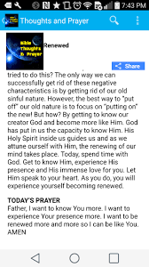Bible verse that can be used for devotion or for prayers is always an amazing thing. Daily Devotional Prayer For Android Apk Download