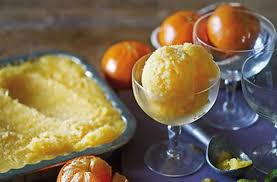 Sorbet Clementine Au Thermomix Un Dessert Doux De Fruit D Hiver Recette Clementine Thermomix Recette Thermomix