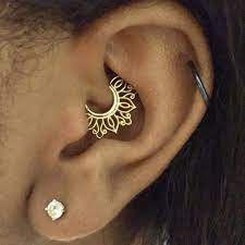 Bvla Azalea Daith 16g Inner Diameter 9 32 Rook Piercing Jewelry Daith Piercing Jewelry