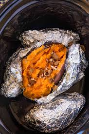 Cooking a pork tenderloin in the oven with foil is one of the easiest ways to prepare this savory roasted vegetables are particularly easy to make with this recipe. Slow Cooker Sweet Potatoes Dinner Then Dessert