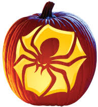 Brown Recluse Spider Pumpkin Carving Template Halloween Pumpkin Carving Pumpkin Spider Halloween Pumpkin Carving Stencils