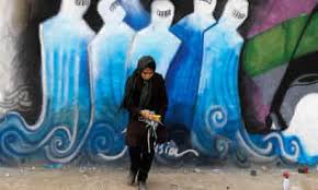 Through her artworks, shamsia portrays afghan women in a male dominant society. Art In The Streets Of Kabul Afghanistan The Guardian