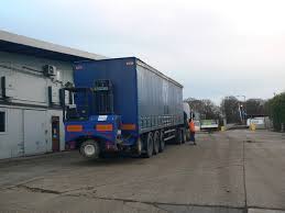 Fresh vegetables imported by lorry or by 32 …. Truck Crane Curtainside Trailer Opening Roof
