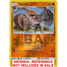 Tyrunt 68 131 Sun Moon Forbidden Light Extended Art Custom Pokemon C Zabatv