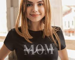 Personalized Mom Shirt