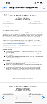 RP Board Of Education proposed yearly Budget….