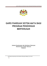 #1 didukung oleh manajemen puncak (top management). 1 Garis Panduan Sistem Mata Bagi Program Pendidikan Dosh