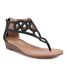No need to register, buy now! Dolce By Mojo Moxy Farsi Wedge Sandals Shophq