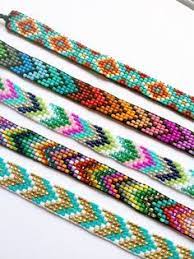 Weefkralenpatronen Loom Kralen Kralen Sieraden Patronen