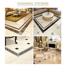 ملصقات بلاط الأرضيات المنزلية ملصقات الديكور ملصقات مقاومة للماء ملصقات الخط diy بها بنفسك ديكور المنزل wall stickers aliexpress