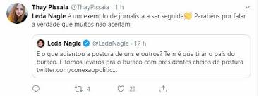 O que embasaria o impeachment do bolsonaro?? Leda Nagle Defende Bolsonaro E E Aplaudida Por Internautas Brasil Pleno News